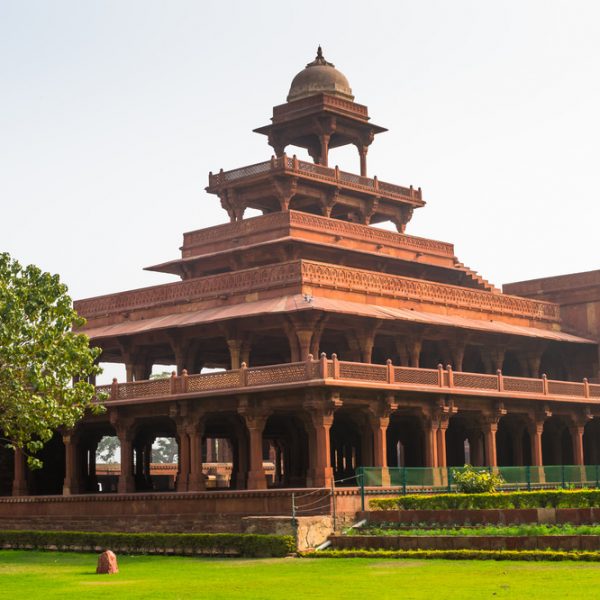 Panch Mahal at the Fatehpur Sikri,