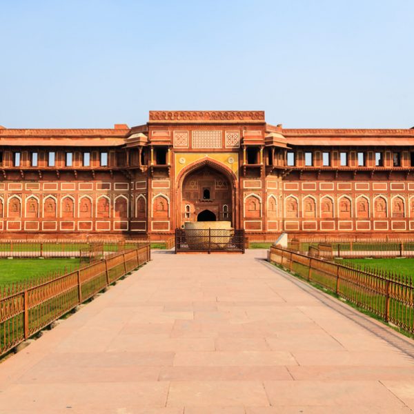 jahangiri mahal palace in agra fort,